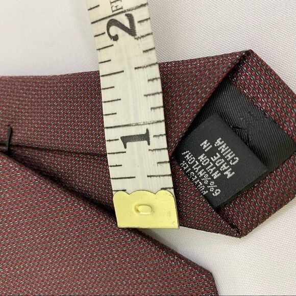 Calvin Klein Sparkly Silk Blend Tie - Picture 3 of 4